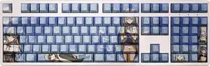 BanG Dream! Togawa Sakiko translucency PBT heat-sublimation keycaps 108key Cherry Height