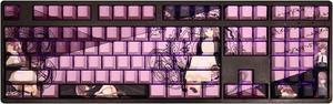 Frieren: Beyond Journey's End Fern translucency PBT heat-sublimation keycaps 108key Cherry Height