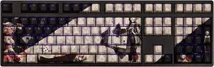 Genshin Impact Peruere translucency PBT heat-sublimation keycaps 108key Cherry Height