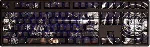 WuWa Sanhua translucency PBT heat-sublimation keycaps 108key Cherry Height
