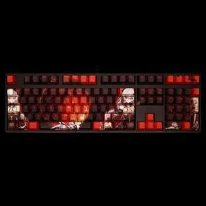 Honkai Impact 3 Theresa Apocalypse translucency PBT heat-sublimation keycaps 108key Cherry Height
