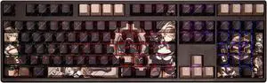 Honkai Impact 3 VILL-V translucency PBT heat-sublimation keycaps 108key Cherry Height