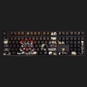 Zenless Zone Zero Caesar King translucency PBT heat-sublimation keycaps 108key Cherry Height