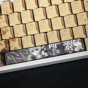 Zenless Zone Zero Corin Wickes Light tight PBT heat-sublimation keycaps 108key Cherry Height