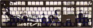 Chainsaw Man Makima translucency PBT heat-sublimation keycaps 108key Cherry Height