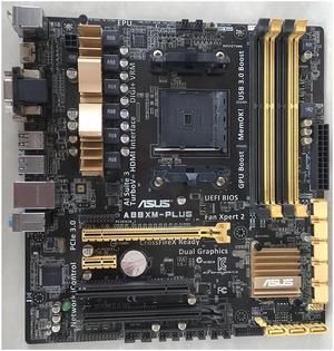 ASUS A88XM-PLUS Socket FM2/FM2+ DDR3 64GB Micro ATX Motherboard