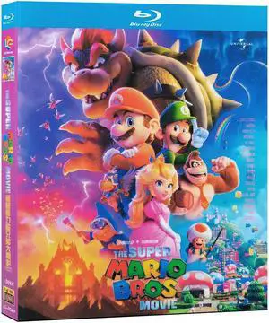 International version The Super Mario Bros. Movie(2023) Blu-ray English pronunciation English subtitles