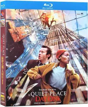 International version A Quiet Place: Day One(2024) Blu-ray English pronunciation English subtitles