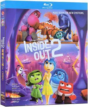 International version Inside Out 2(2024) Blu-ray English pronunciation English subtitles