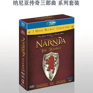 International version The Chronicles of Narnia: 1-3(2005-2010) Blu-ray English pronunciation English subtitles