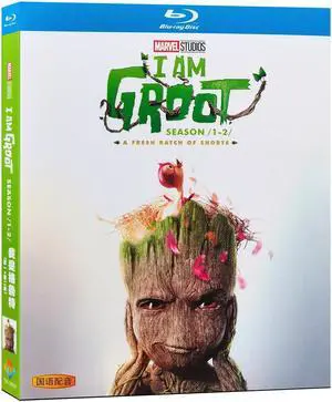 International version I Am Groot Season 1+2(2022-2023) Blu-ray English pronunciation English subtitles