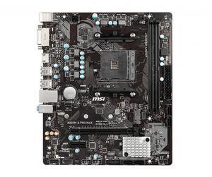 MSI A320M-A PRO MAX AMD A320 Socket AM4 DDR4 32GB Micro ATX Motherboard
