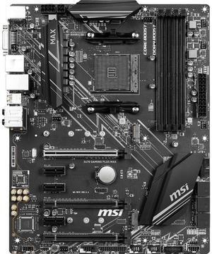 MSI X470 GAMING PLUS MAX AMD X470 Socket AM4 DDR4 64GB ATX Motherboard