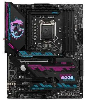 MSI MPG Z590 GAMING EDGE WIFI SP Intel Z590 LGA 1200 DDR4 128GB ATX Motherboard