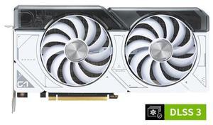 ASUS DUAL RTX4070 SUPER O12G WHITE Video Card GeForce RTX 4070 SUPER