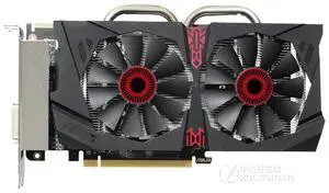 ASUS STRIX-R9 370-1024SP-OC-2GD5-GAMING Video Card Radeon R9 370