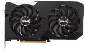 ASUS DUAL RX 6650XT-O8G Video Card Radeon RX 6650 XT