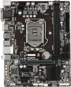 GIGABYTE H110M-S2H LGA 1151 Intel H110 DDR3 32GB Micro ATX