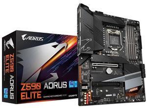 GIGABYTE Z590 ELITE LGA 1200 Intel Z590 DDR4 128GB ATX