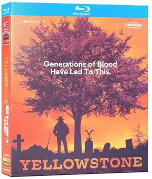 International version Blu-ray Yellowstone Season 5(2022) English subtitles
