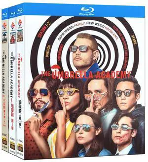 International version Blu-ray The Umbrella Academy Season 1-4(2024) English subtitles International version Blu-ray The Umbrella Academy Season 1-4(2024) English subtitles