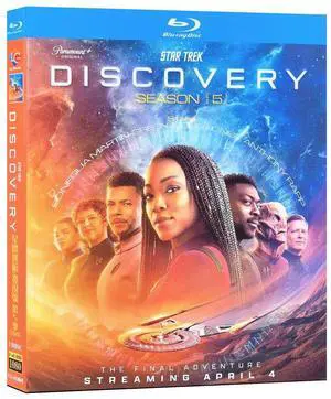 International version Blu-ray Star Trek: Discovery Season 5(2024) English subtitles