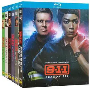 International version Blu-ray 9-1-1 Season 1-6(2022) English subtitles