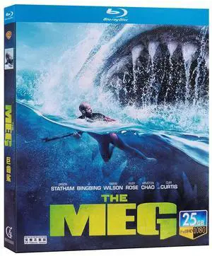 International version Blu-ray The Meg(2018) English subtitles