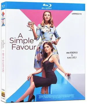 International version Blu-ray Simple Favor(2018) English subtitles