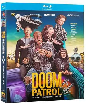 International version Blu-ray Doom Patrol Season 1-3(2021) English subtitles
