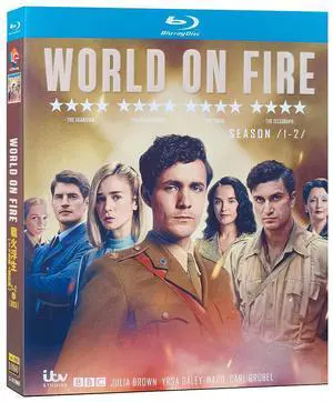 International version Blu-ray World on Fire Season 1-2(2023) English subtitles