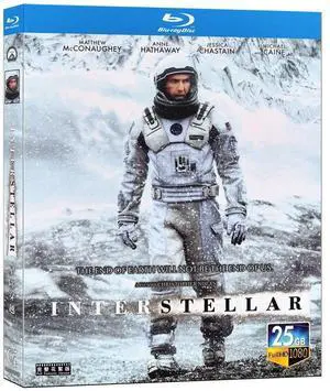 International version Blu-ray Interstellar(2014) English subtitles