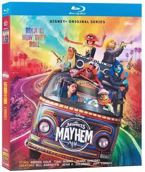 International version Blu-ray The Muppets Mayhem(2023) English subtitles