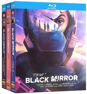 International version Blu-ray Black Mirror Season 1-7(2025) English subtitles