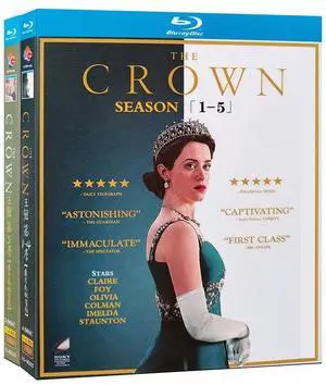 International version Blu-ray The Crown Season 1-5(2022) English subtitles