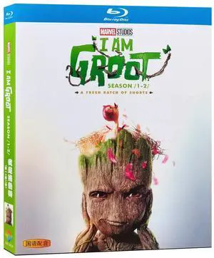 International version Blu-ray I Am Groot Season 1-2(2023) English subtitles