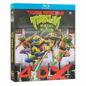International version Blu-ray Teenage Mutant Ninja Turtles: Mutant Mayhem(2023) English subtitles