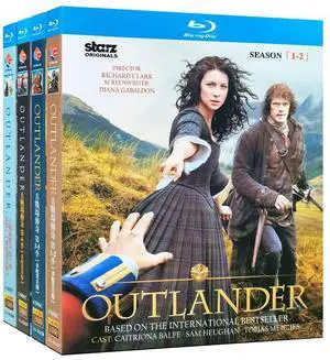 International version Blu-ray Outlander Season 1-7(2023) English subtitles