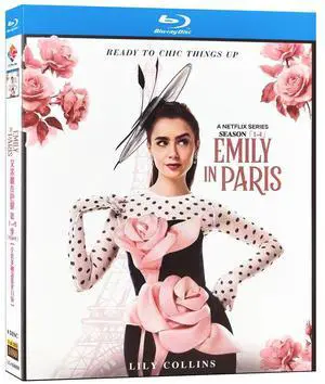International version Blu-ray Emily in Paris Season 1-4(2024) English subtitles