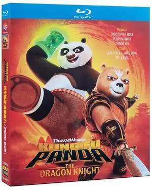 International version Blu-ray Kung Fu Panda: The Dragon Knight Season 1(2022) English subtitles