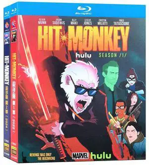 International version Blu-ray Hit Monkey Season 1-2(2024) English subtitles