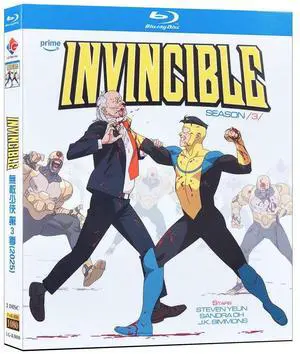 International version Blu-ray Invincible Season 3(2025) English subtitles