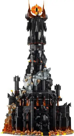 international version Icons Series 10333 The Lord of the Rings: Barad-dûr Number of parts 5471 Suitable for age 18+ toy building blocks