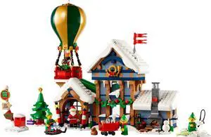 international version Icons Series 10339 Santa's Post Office Number of parts 1440 Suitable for age 18+ toy building blocks