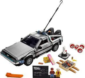 international version Icons Series 10300 Back to the Future Time Machine Number of parts 1872 Suitable for age 18+ toy building blocks