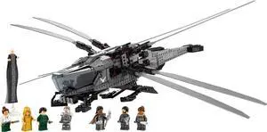 international version Icons Series 10327 Dune Atreides Royal Ornithopter Number of parts 1369 Suitable for age 18+ toy building blocks