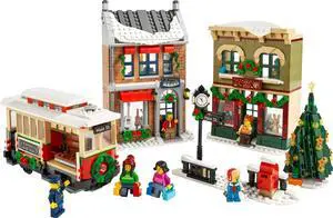international version Icons Series 10308 Holiday Main Street Number of parts 1514 Suitable for age 18+ toy building blocks