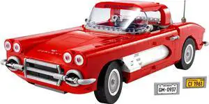 international version Icons Series 10321 Corvette Number of parts 1210 Suitable for age 18+ toy building blocks