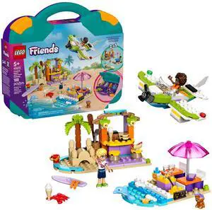 international version Friends Series 42672 Creative Beach and Travel Suitcase Number of parts 188 Suitable for age 5+ toy building blocks