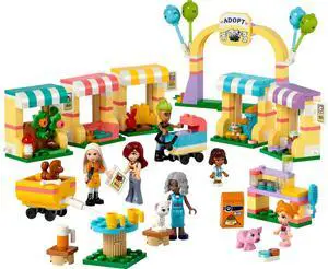 international version Friends Series 42615 Pet Adoption Day Number of parts 400 Suitable for age 6+ toy building blocks